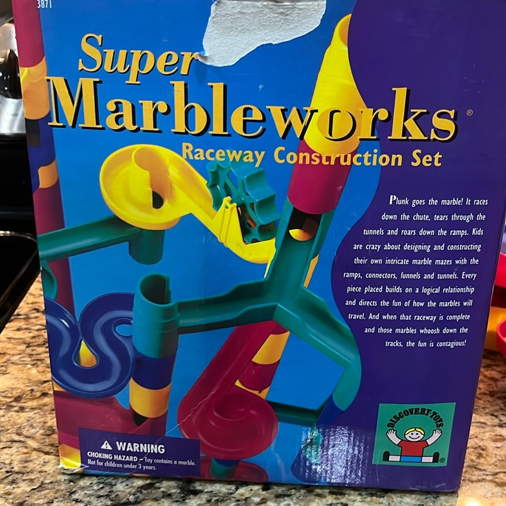 Super Marbleworks Raceway Construction Set
